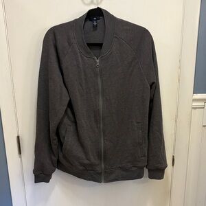 GAP Men's Dark Gray Zip-Up Sweater